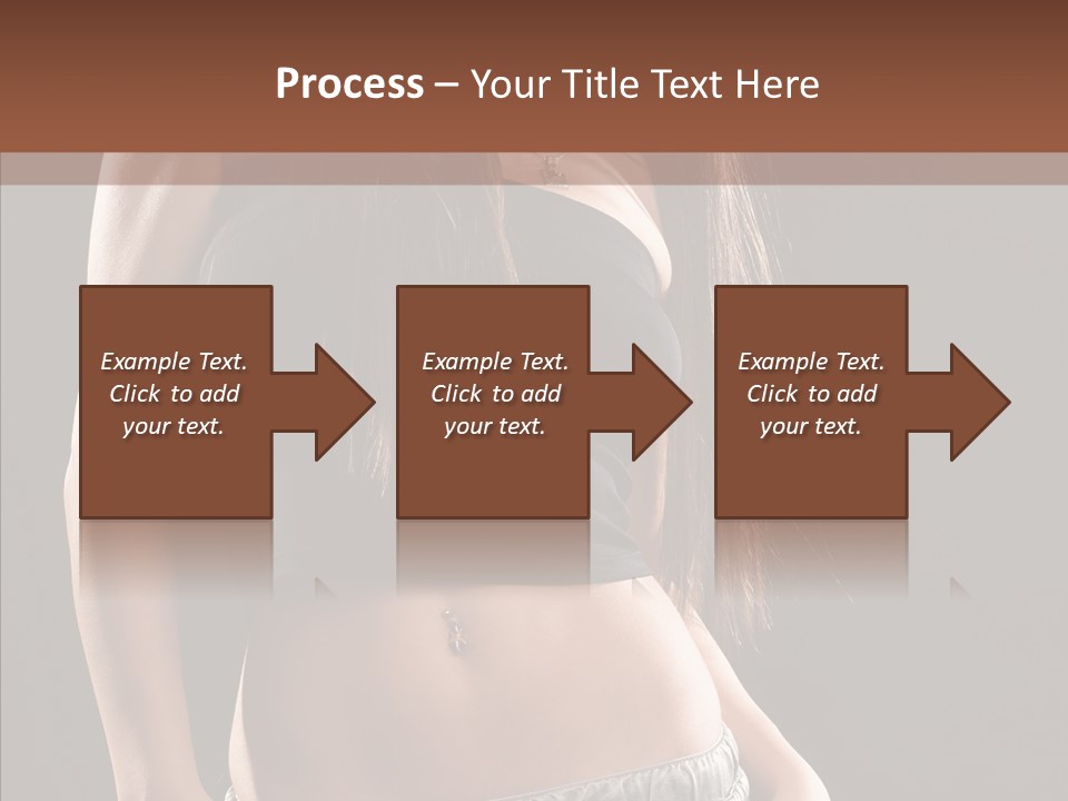 Distinctive Attractive Make Up PowerPoint Template