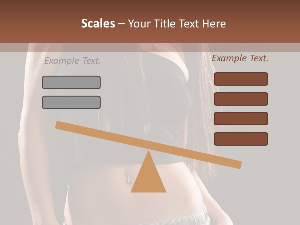 Distinctive Attractive Make Up PowerPoint Template