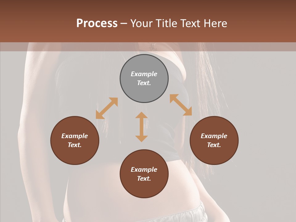 Distinctive Attractive Make Up PowerPoint Template