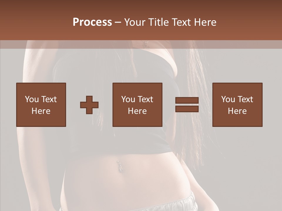 Distinctive Attractive Make Up PowerPoint Template