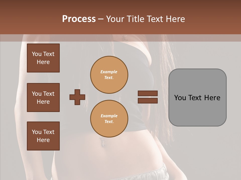 Distinctive Attractive Make Up PowerPoint Template