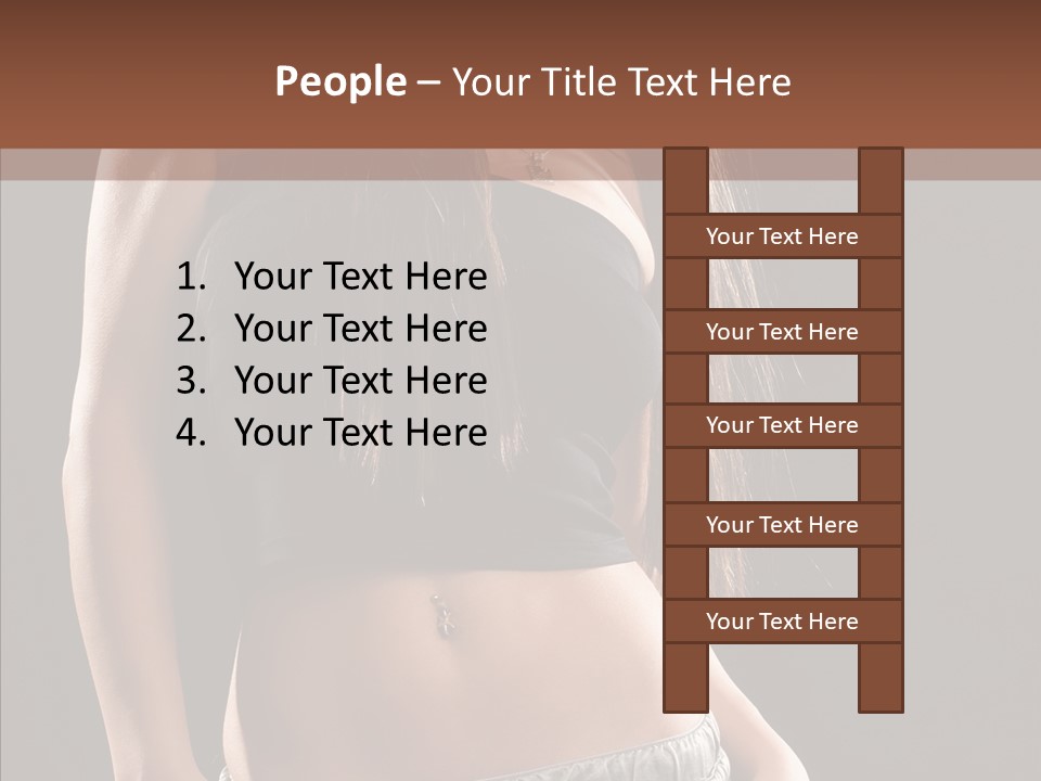 Distinctive Attractive Make Up PowerPoint Template