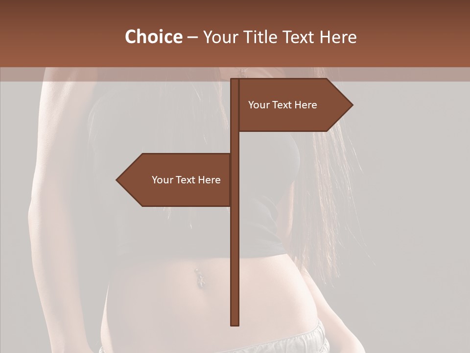 Distinctive Attractive Make Up PowerPoint Template