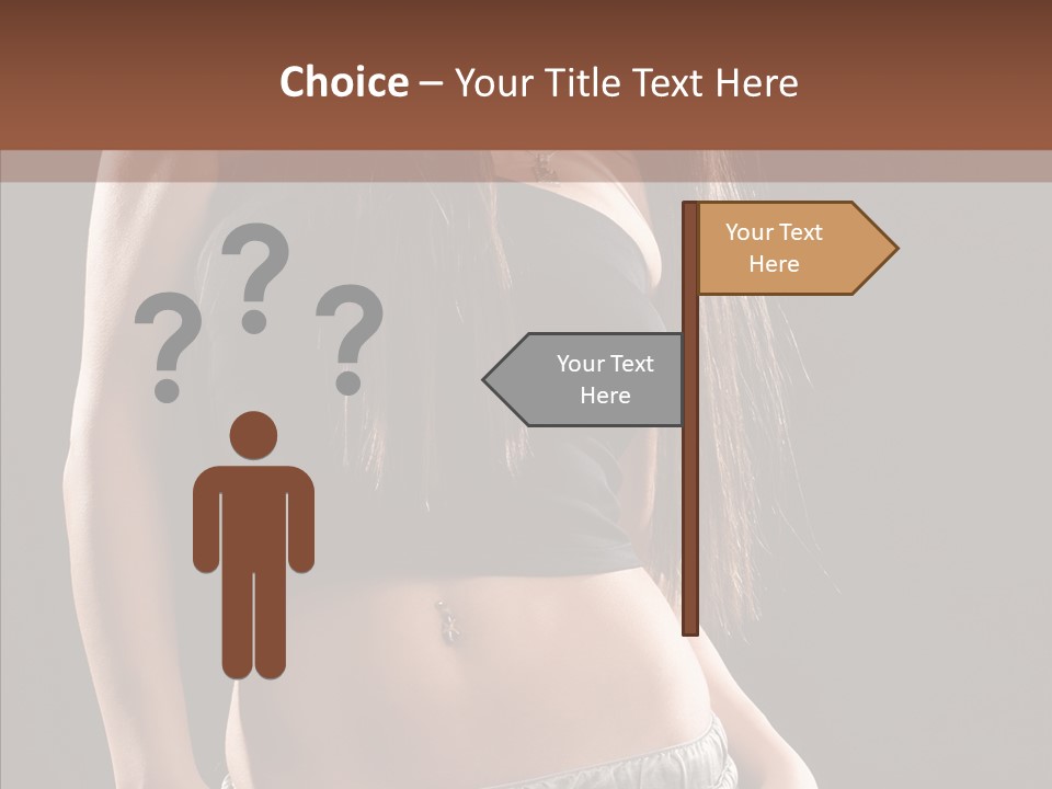 Distinctive Attractive Make Up PowerPoint Template