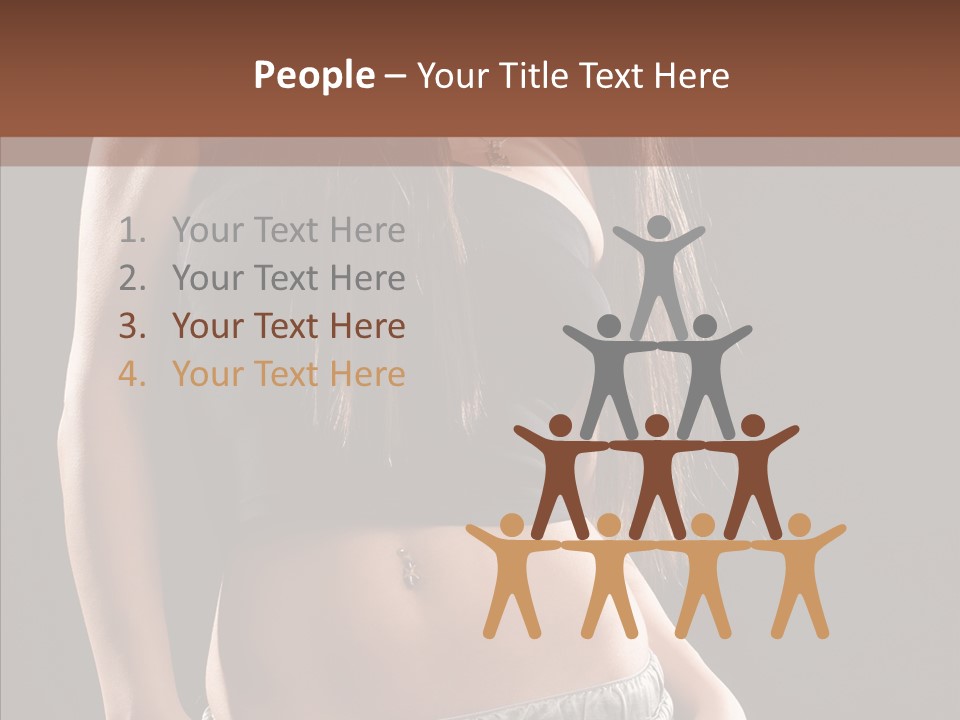 Distinctive Attractive Make Up PowerPoint Template