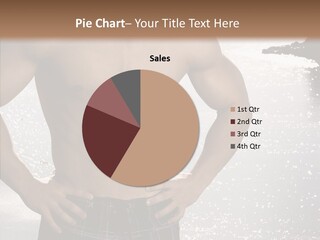 Torso Guy Swim PowerPoint Template