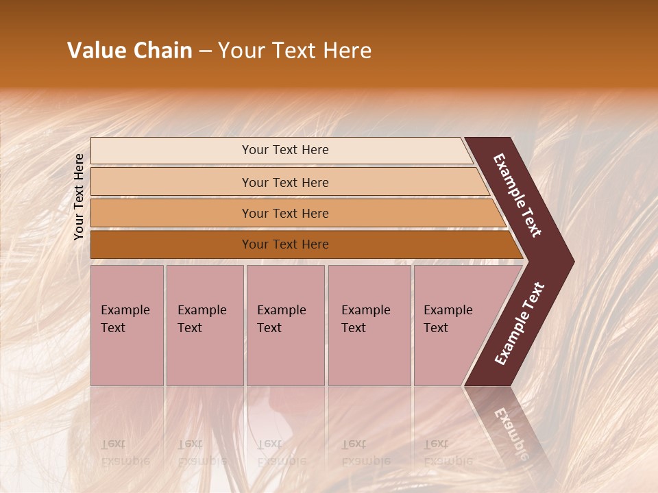 Pose Eye Hairstyle PowerPoint Template
