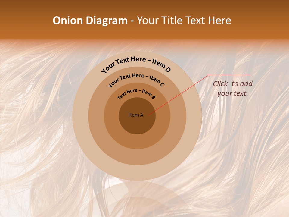 Pose Eye Hairstyle PowerPoint Template
