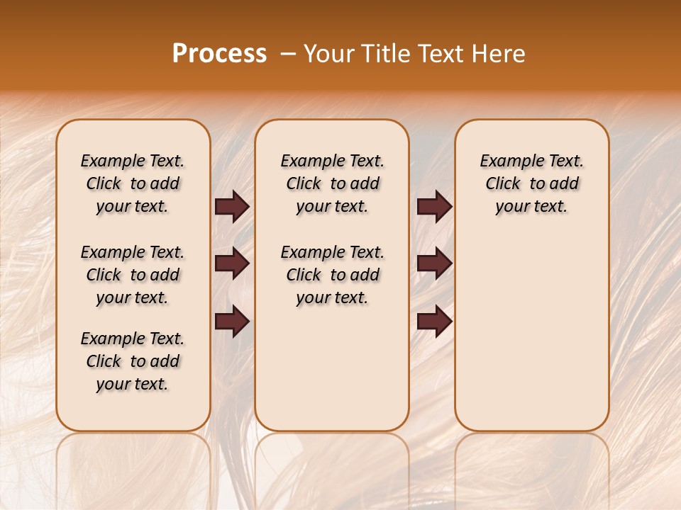 Pose Eye Hairstyle PowerPoint Template