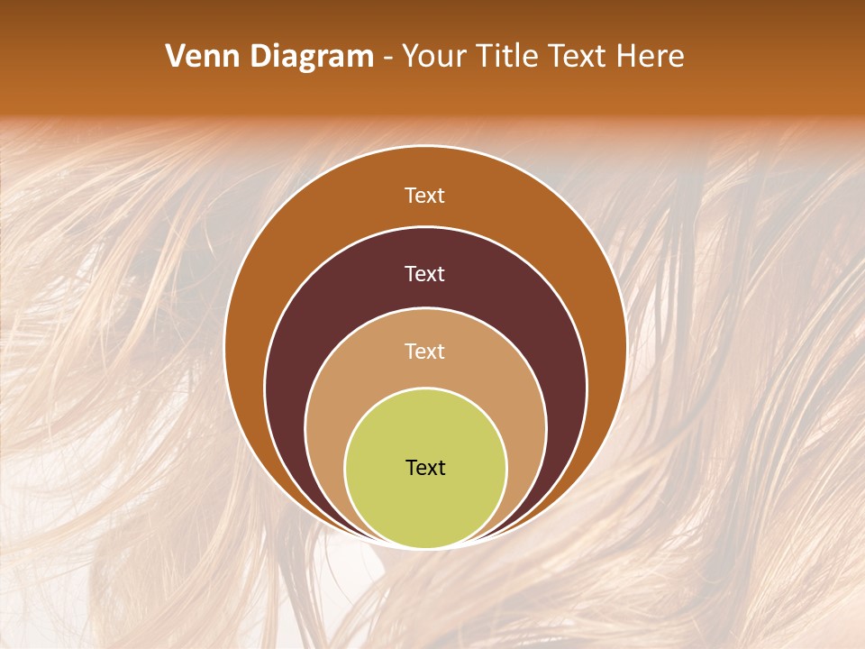 Pose Eye Hairstyle PowerPoint Template