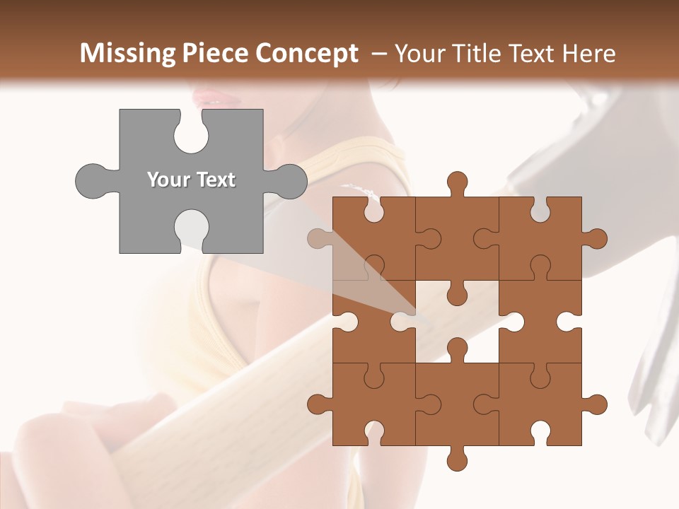 Concept One White PowerPoint Template