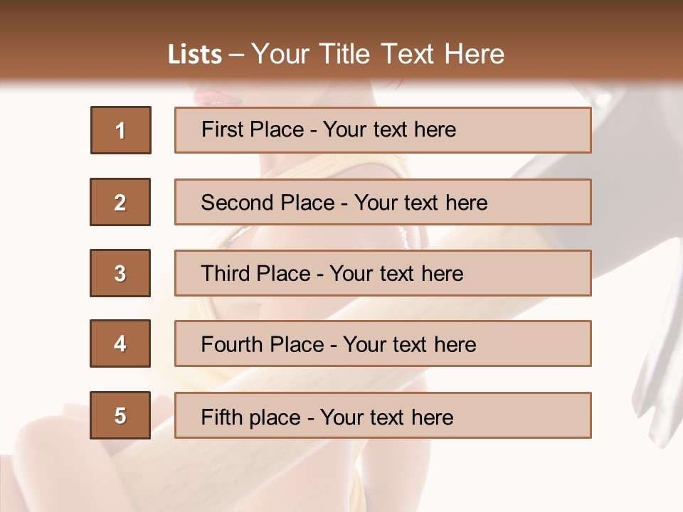 Concept One White PowerPoint Template