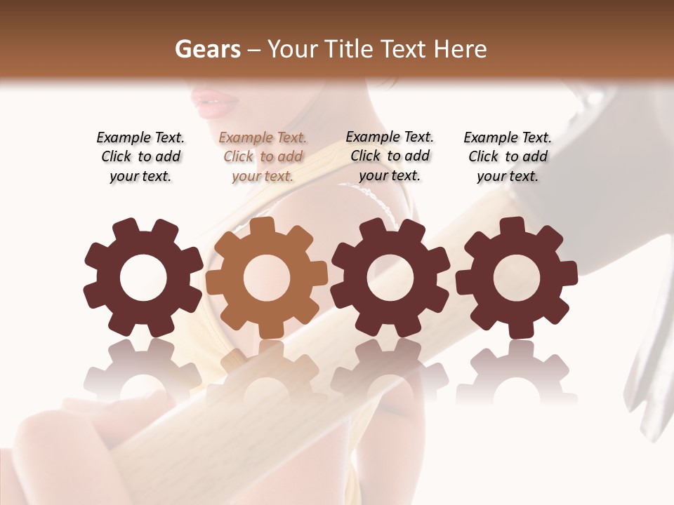 Concept One White PowerPoint Template