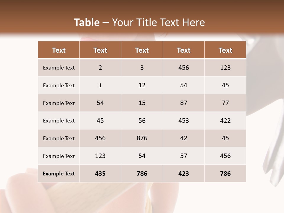 Concept One White PowerPoint Template