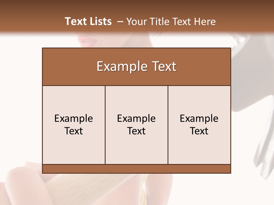Concept One White PowerPoint Template