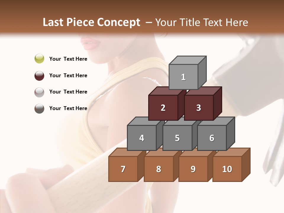 Concept One White PowerPoint Template