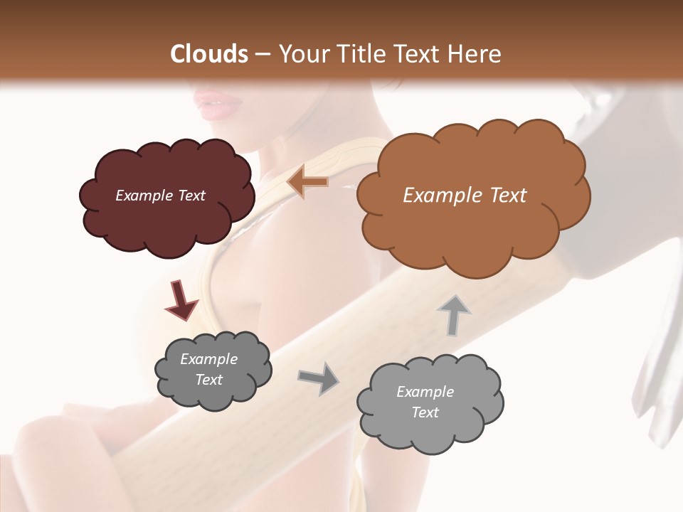Concept One White PowerPoint Template