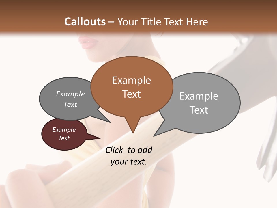 Concept One White PowerPoint Template