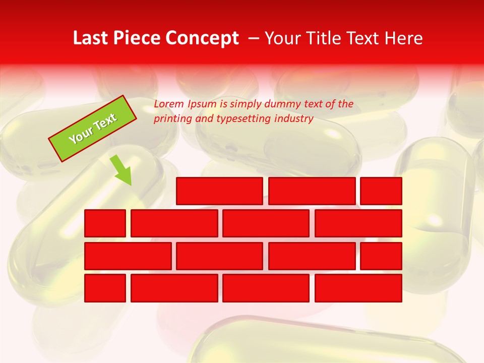 Cure Capsules Dosage PowerPoint Template