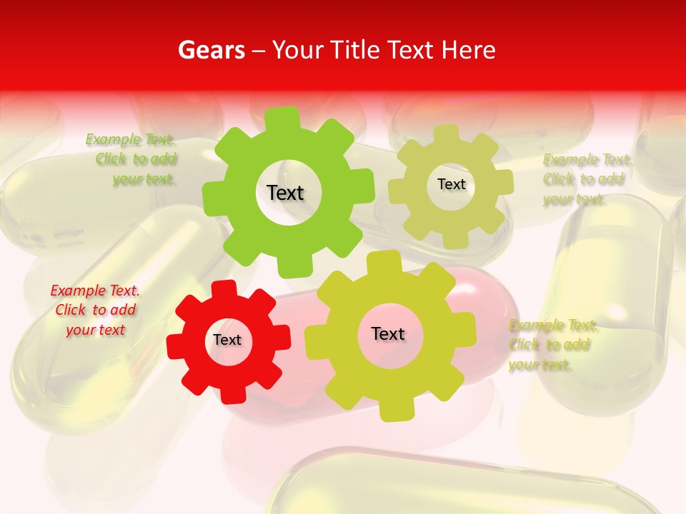 Cure Capsules Dosage PowerPoint Template