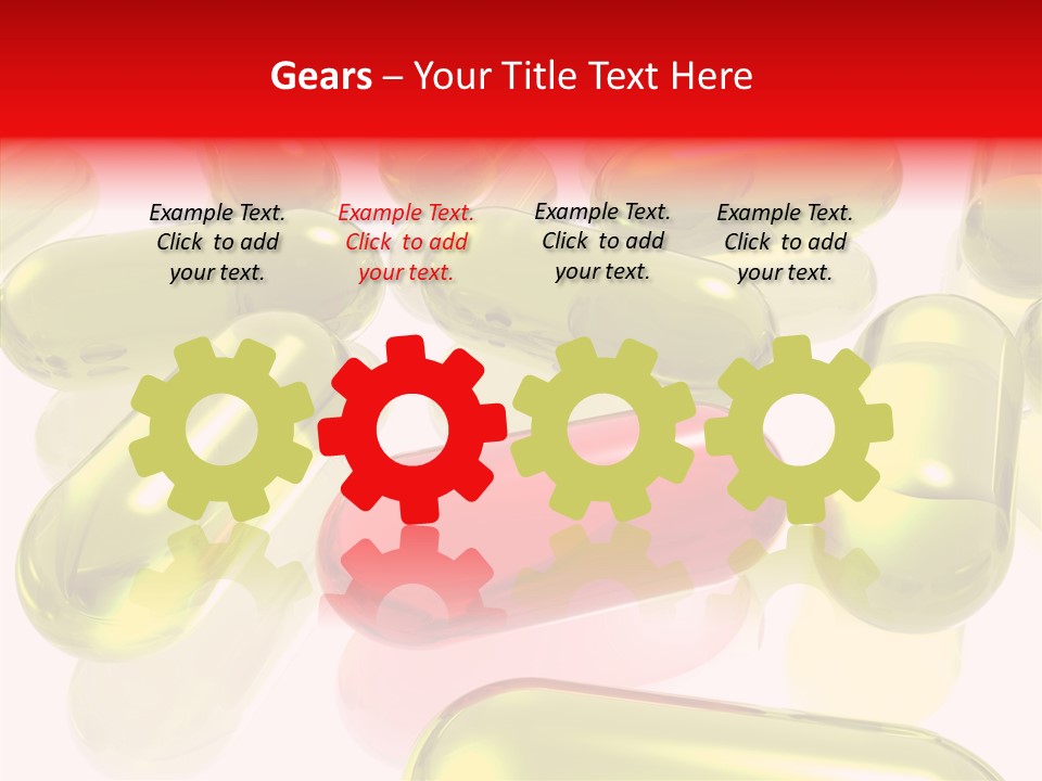 Cure Capsules Dosage PowerPoint Template