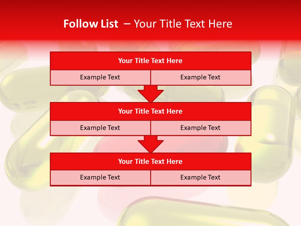 Cure Capsules Dosage PowerPoint Template