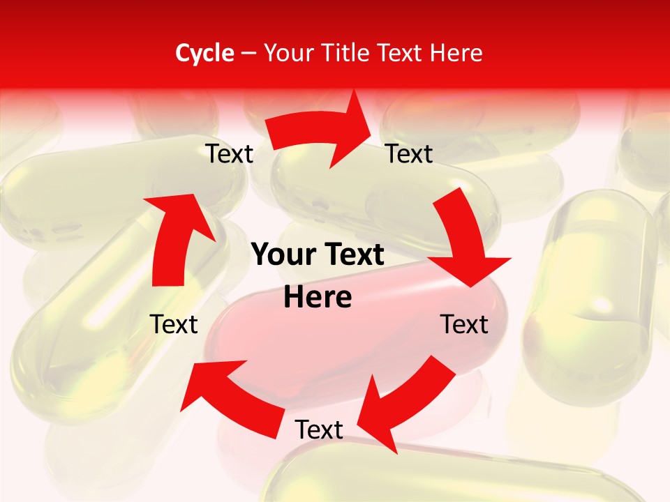 Cure Capsules Dosage PowerPoint Template