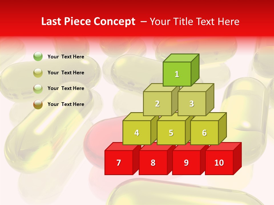 Cure Capsules Dosage PowerPoint Template