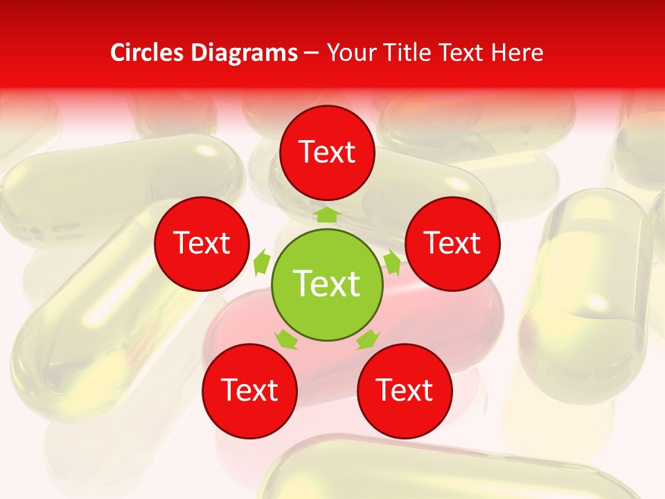 Cure Capsules Dosage PowerPoint Template