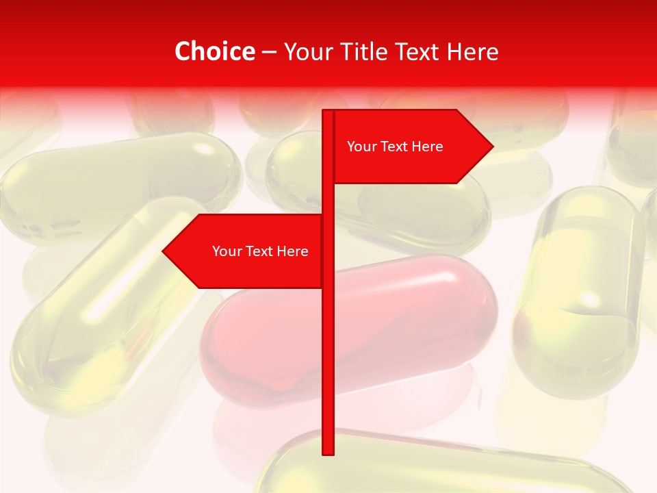 Cure Capsules Dosage PowerPoint Template