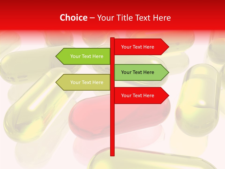 Cure Capsules Dosage PowerPoint Template