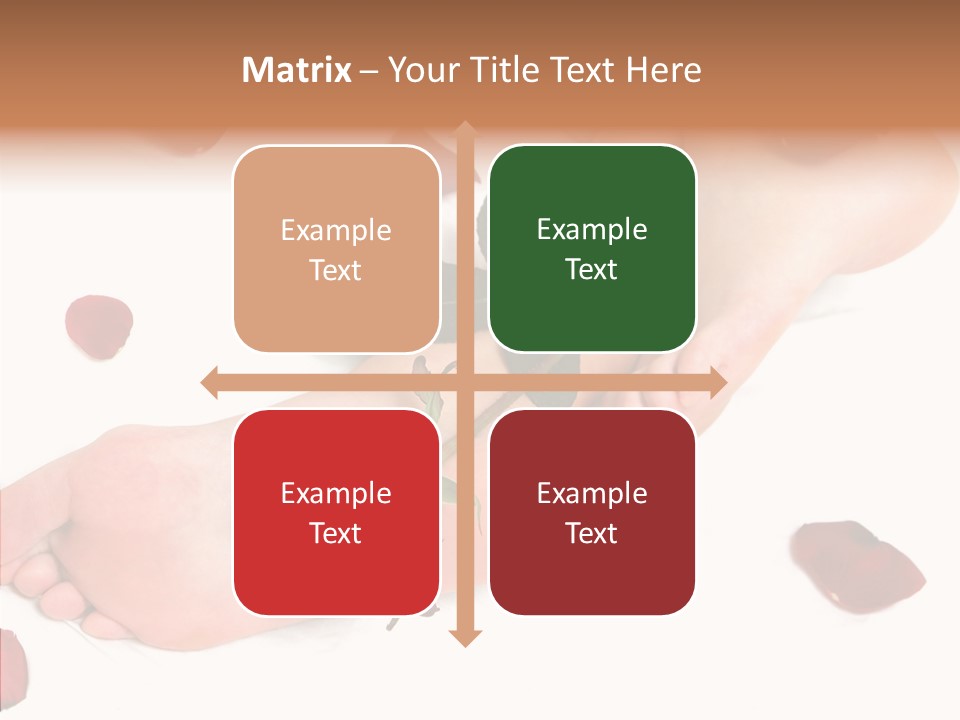 Caress Toes Skin PowerPoint Template