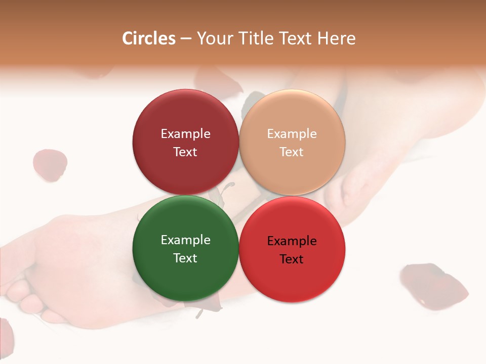 Caress Toes Skin PowerPoint Template