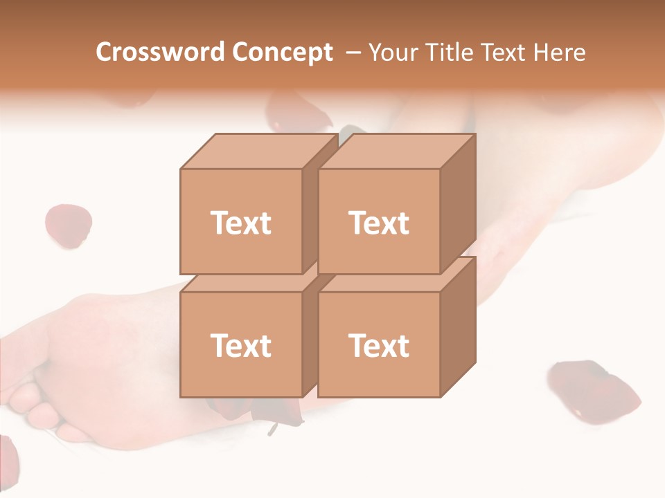 Caress Toes Skin PowerPoint Template
