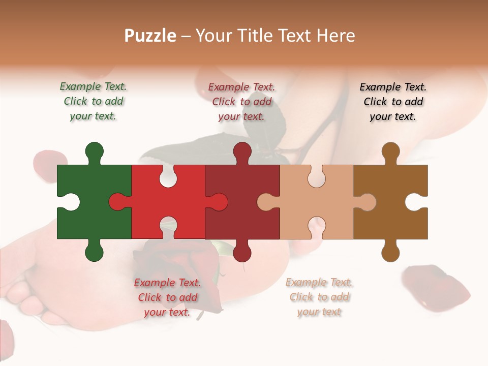 Caress Toes Skin PowerPoint Template