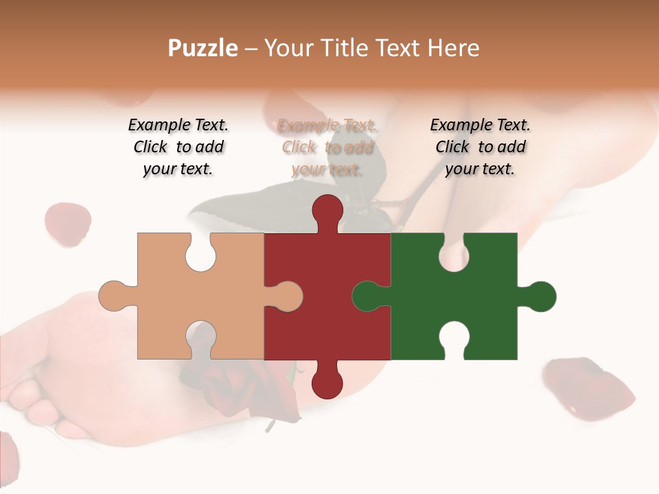 Caress Toes Skin PowerPoint Template