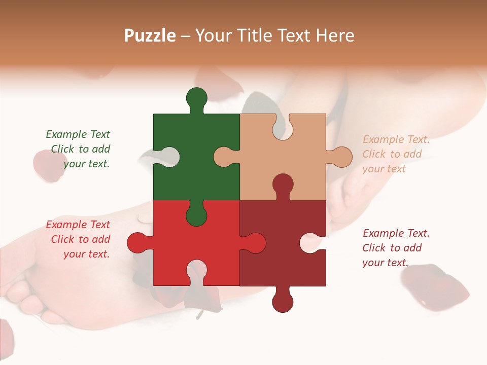 Caress Toes Skin PowerPoint Template