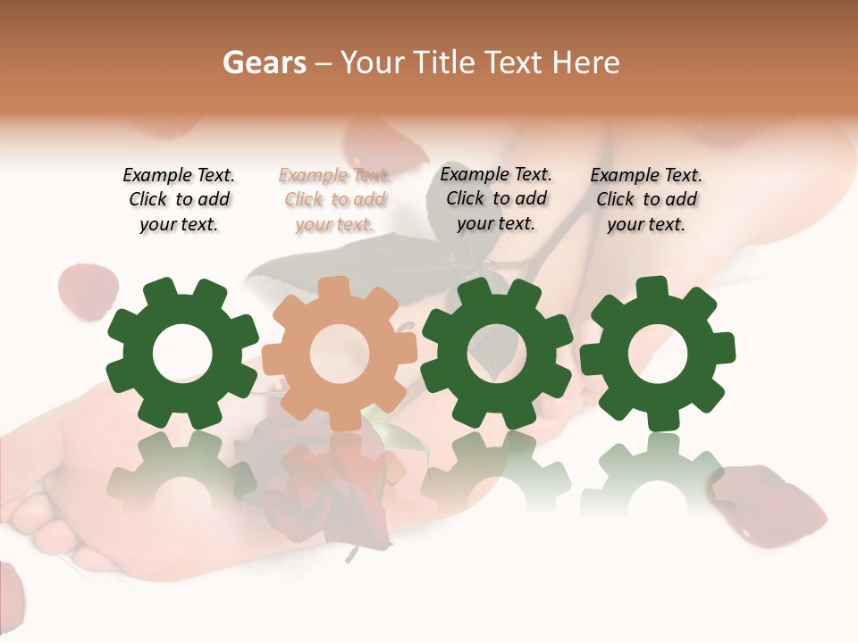 Caress Toes Skin PowerPoint Template