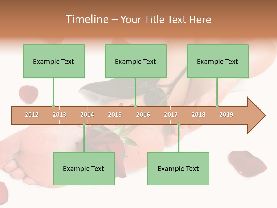 Caress Toes Skin PowerPoint Template