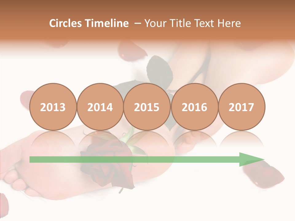 Caress Toes Skin PowerPoint Template