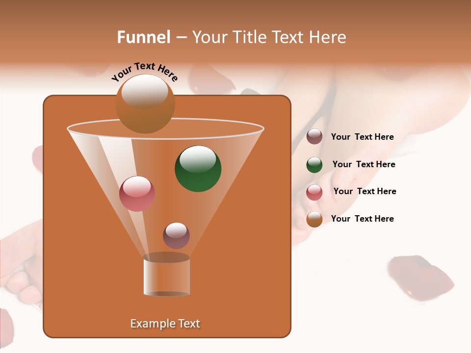 Caress Toes Skin PowerPoint Template