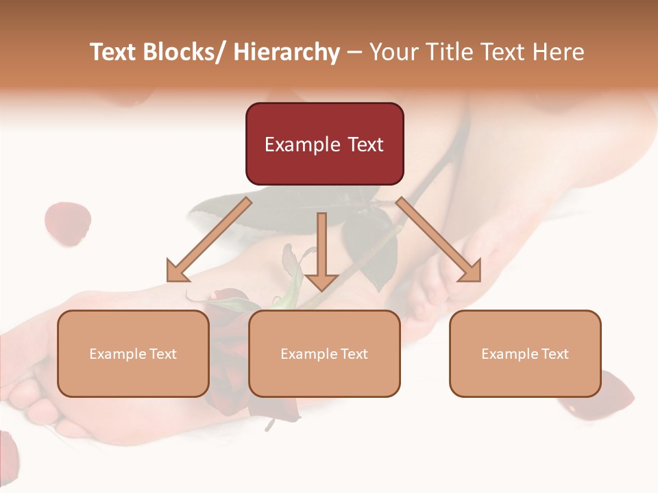 Caress Toes Skin PowerPoint Template