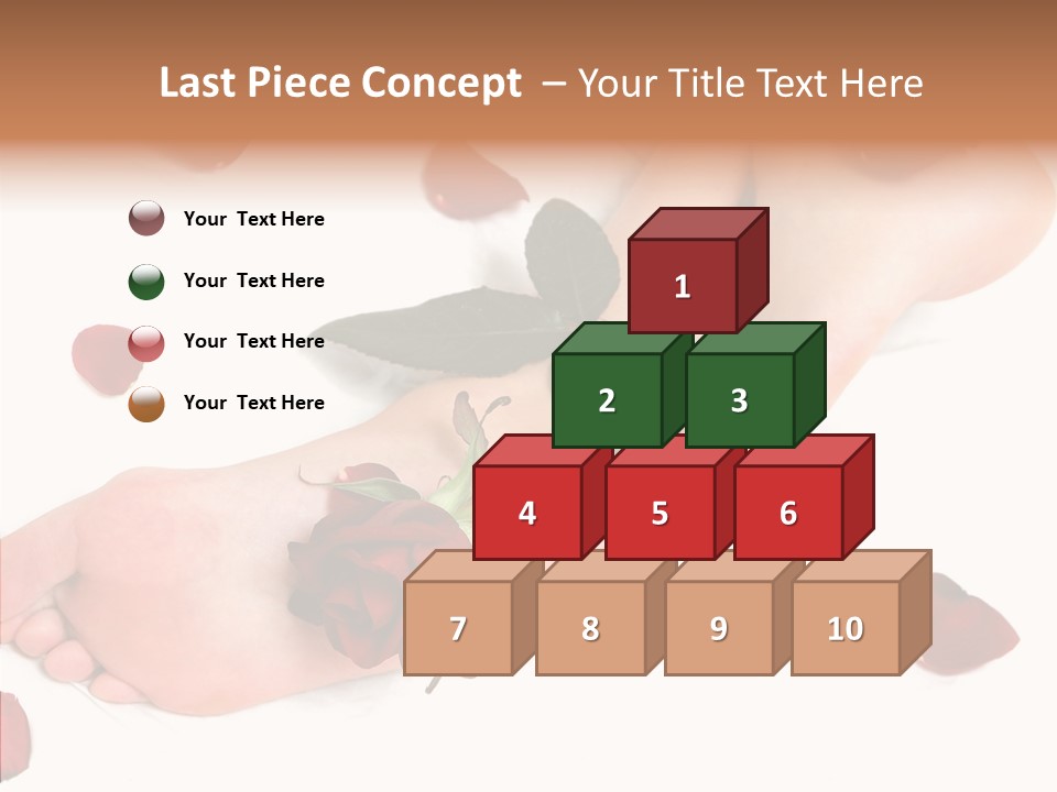 Caress Toes Skin PowerPoint Template