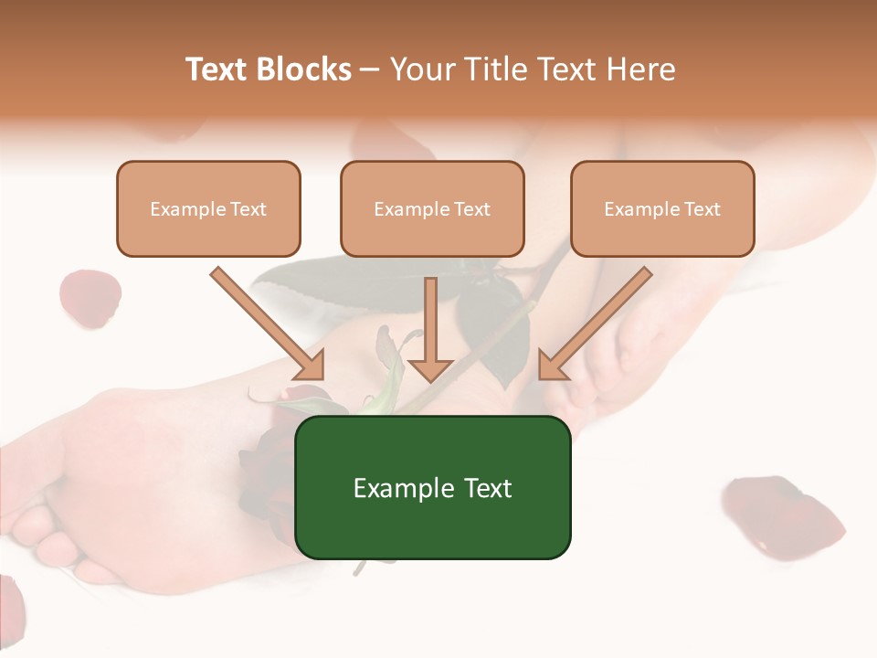 Caress Toes Skin PowerPoint Template
