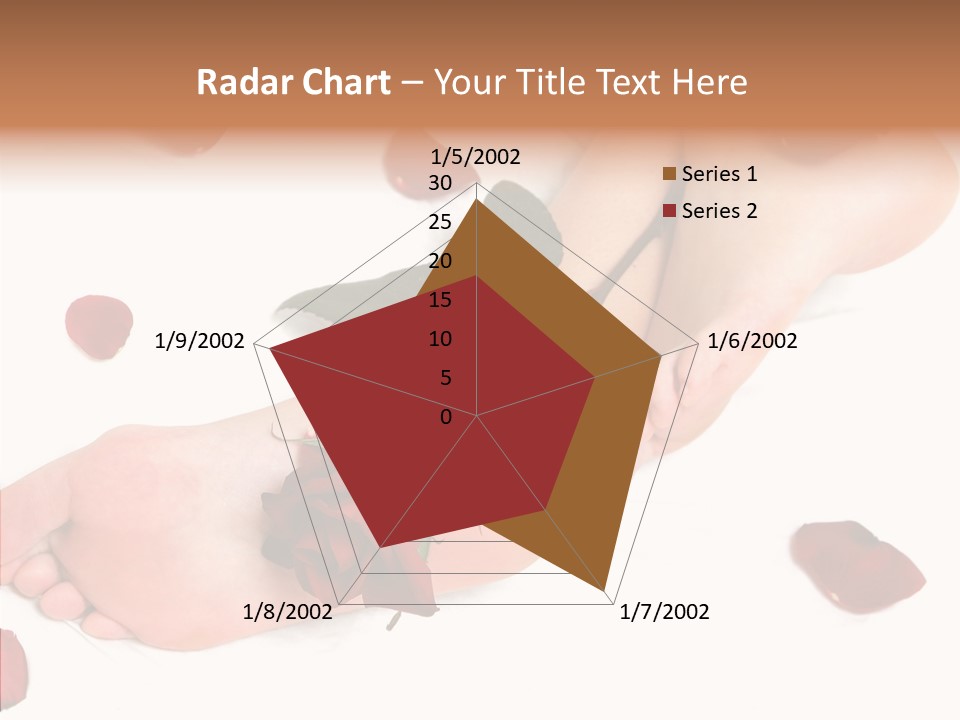 Caress Toes Skin PowerPoint Template