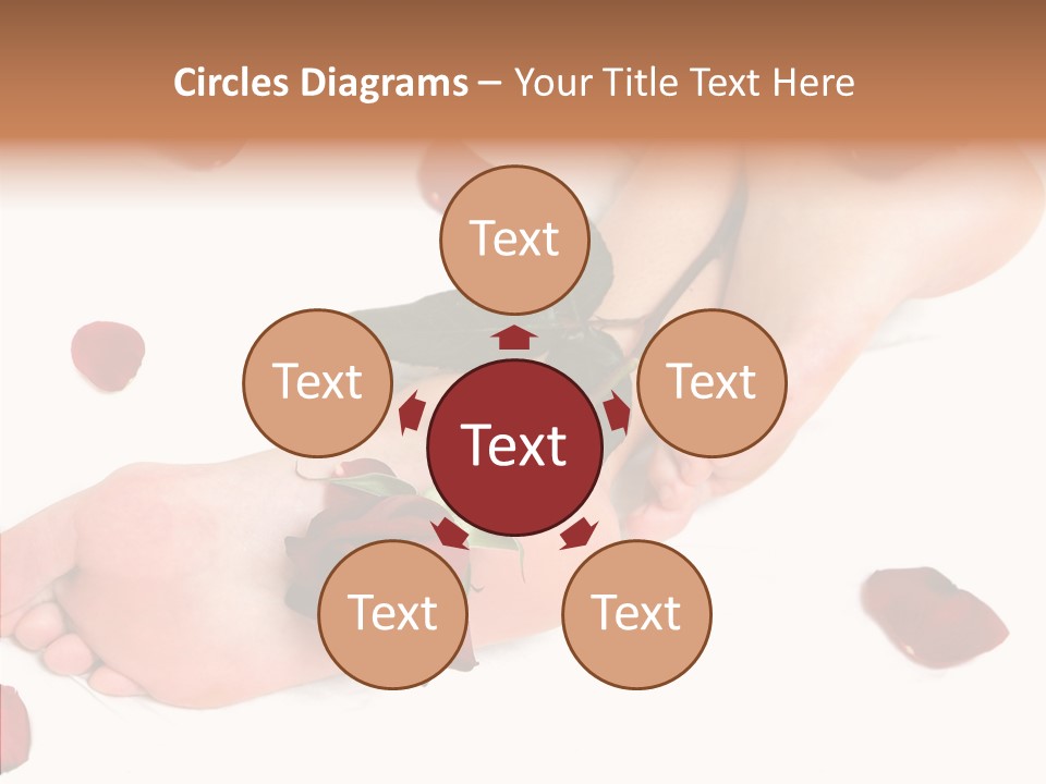Caress Toes Skin PowerPoint Template
