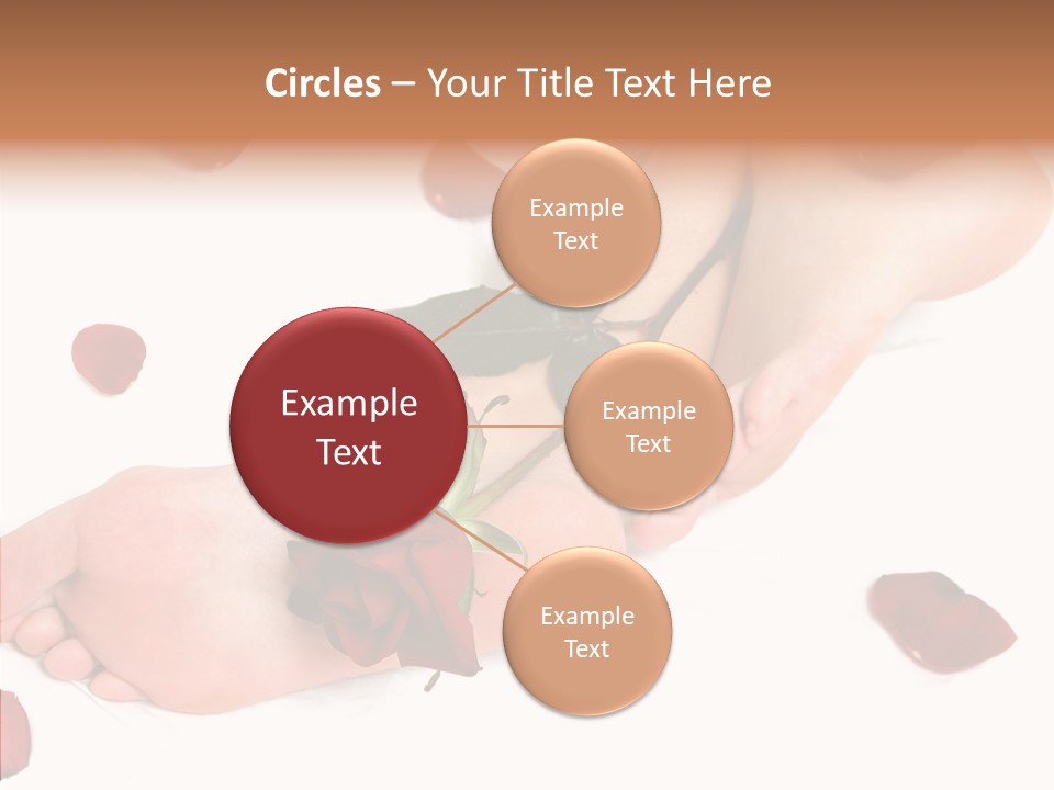 Caress Toes Skin PowerPoint Template