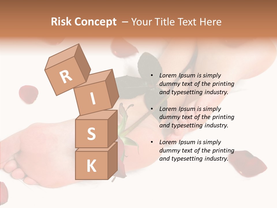 Caress Toes Skin PowerPoint Template