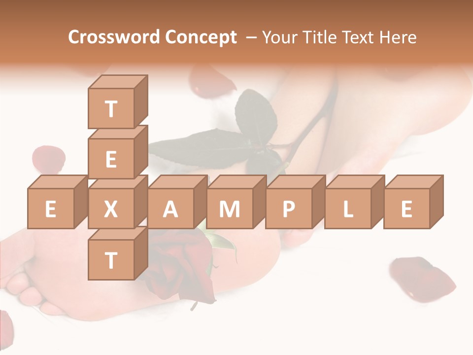 Caress Toes Skin PowerPoint Template