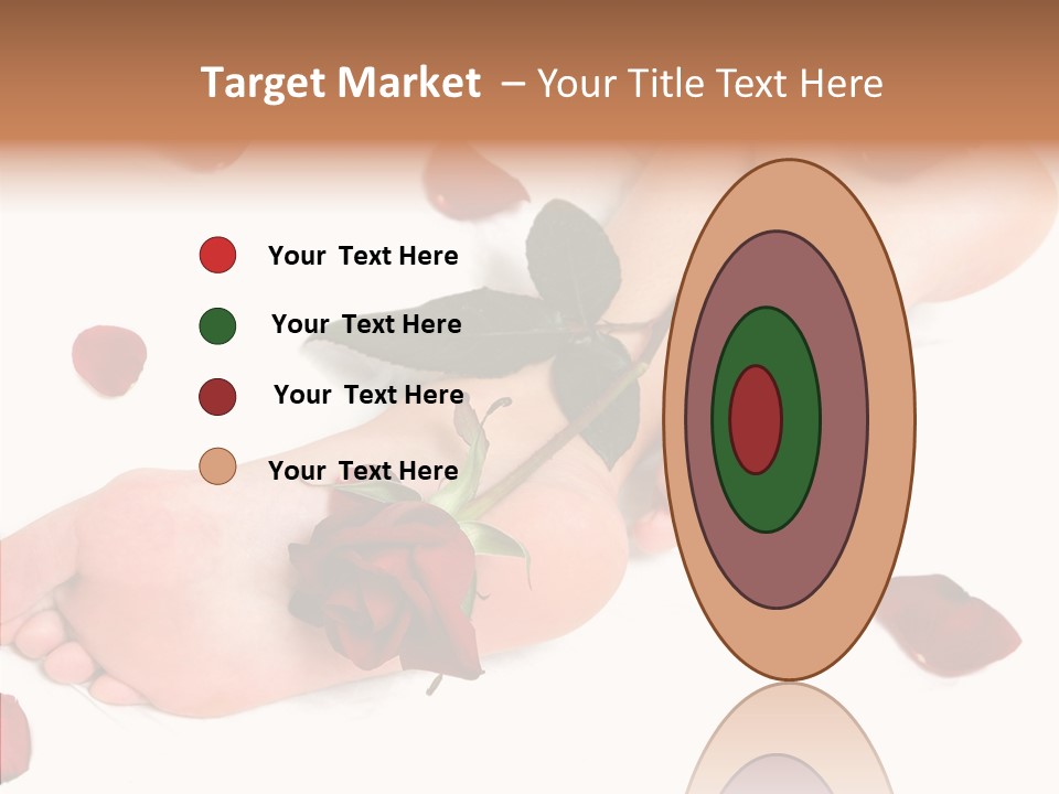 Caress Toes Skin PowerPoint Template